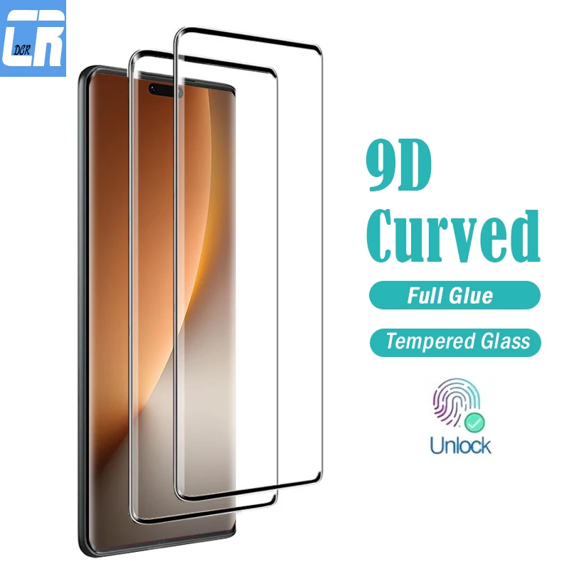 

Изогнутое закаленное стекло для Honor Magic8 Pro, Magic8 RSR PorscheDesign, защитная пленка для Honor 400 Pro с полным клеевым покрытием