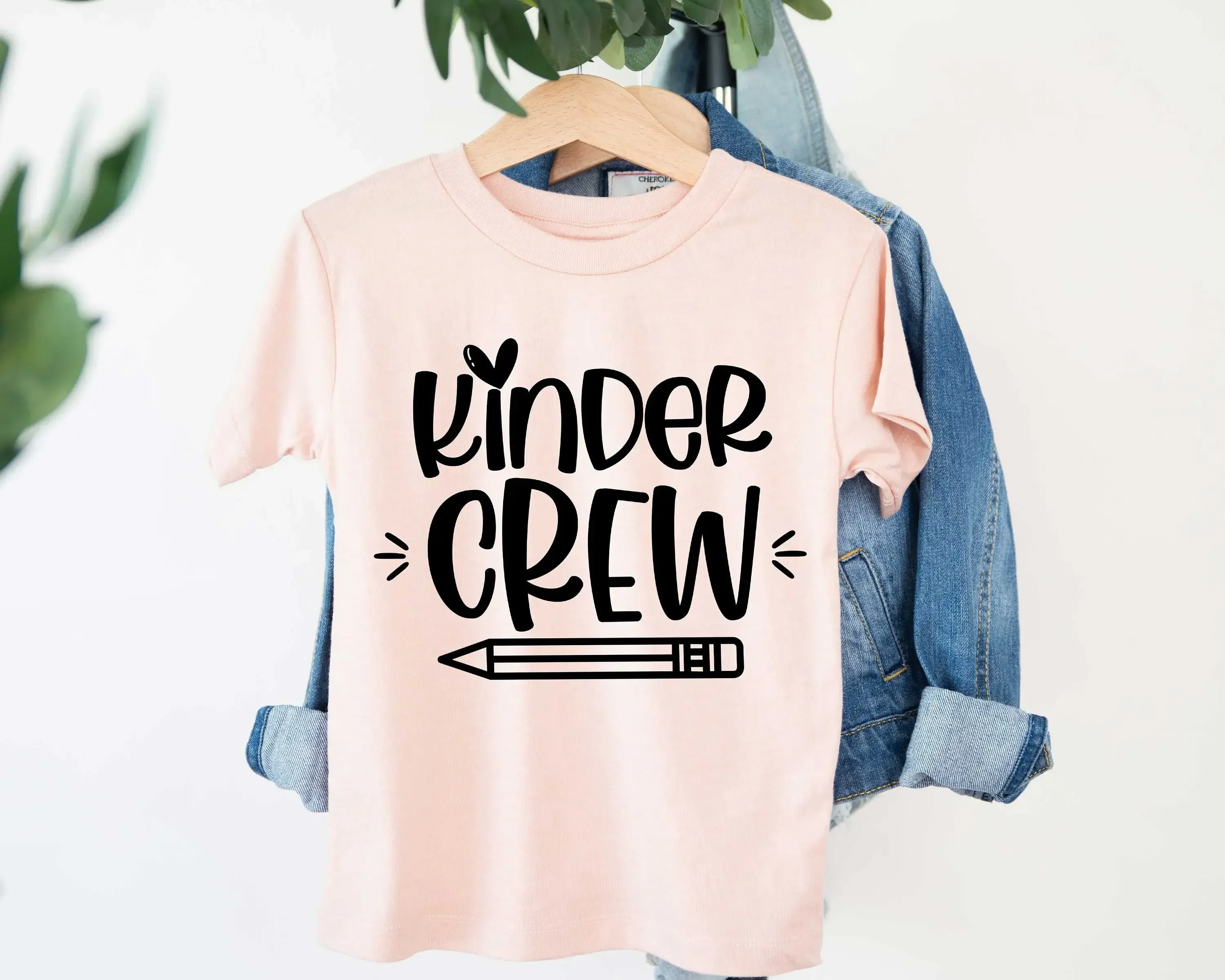 Kinder Crew T Shirt Kindergarten Teacher First Day Of School Hello Back To