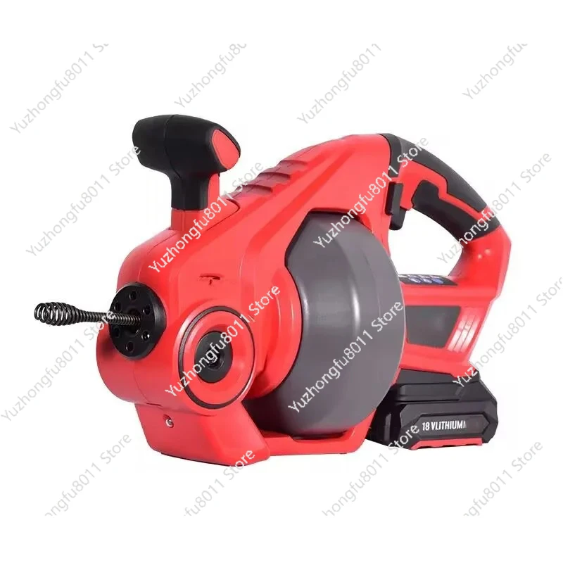 7m Handheld Electric Drain Cleaner for Kitchen Sink Toilet Manual Sewer Pipe Table Drain Cleaning Tool