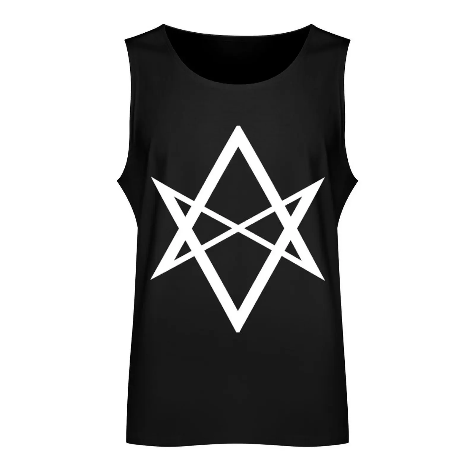 Unicursal Hexagram Tank Top sleeveless shirts mens gym clothes