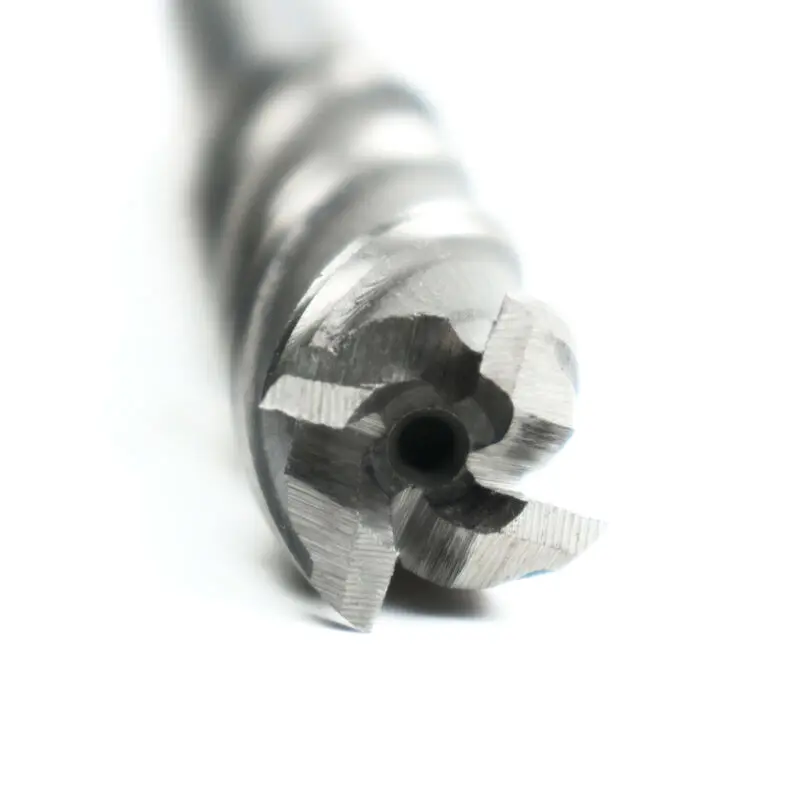 

40mm End Mill Replacement 1/2 Inch 1Pcs HSS Carbide Coated Straight Shank 4-Flute Spiral Cutter Drill Bit Machine