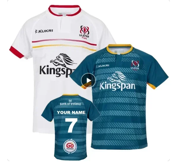 Ulster rugby jersey 2024 home away rugby shirt ULSTER maglie nome e numero personalizzati t-shirt