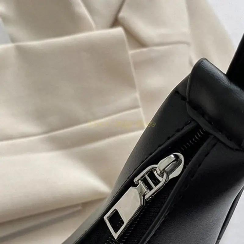 

X90D кожаные сумки для девочек, женские сумки в форме полумесяца, сумка для переноски под мышками