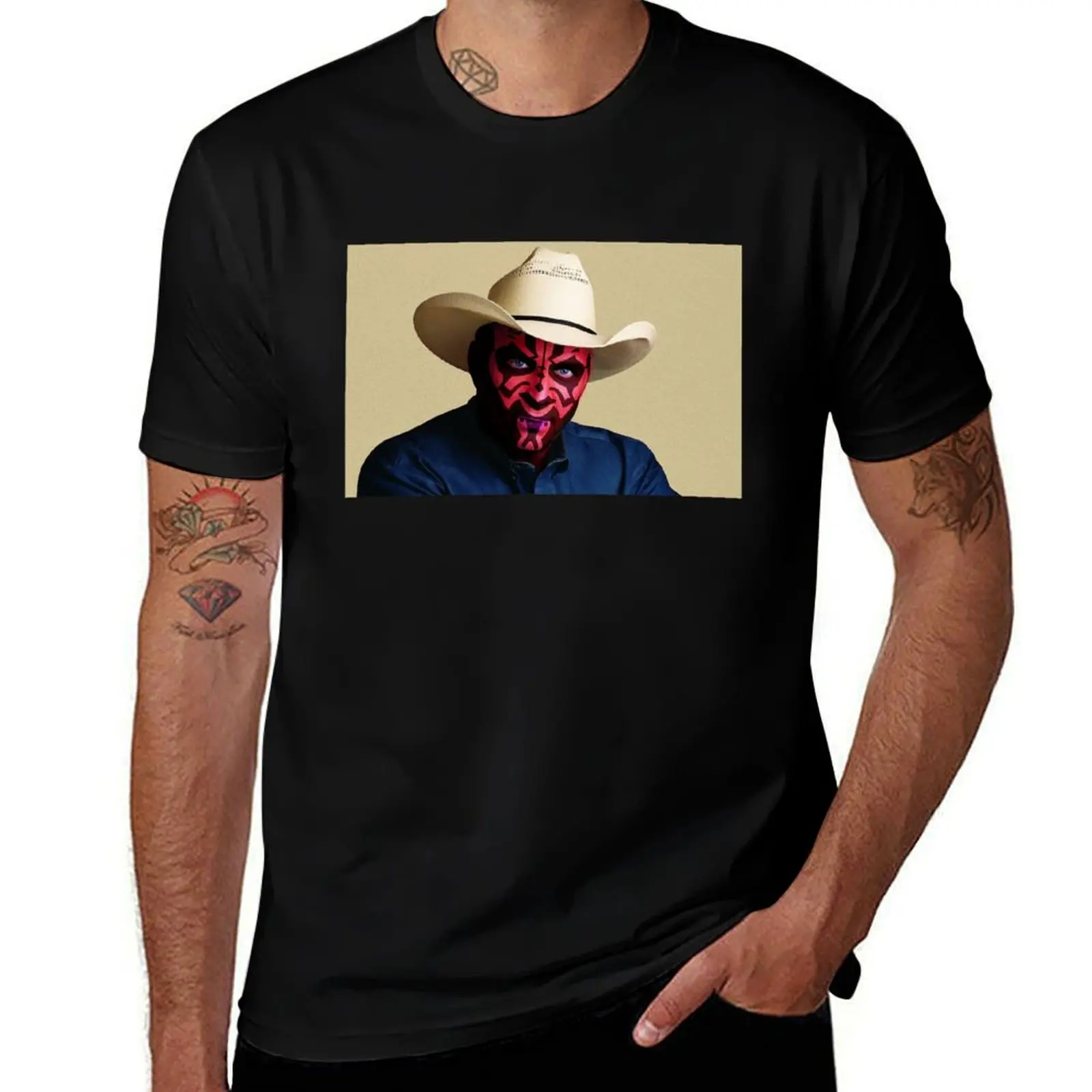 

Garth Maul T-Shirt Comfortable Basic Crew Neck Tee
