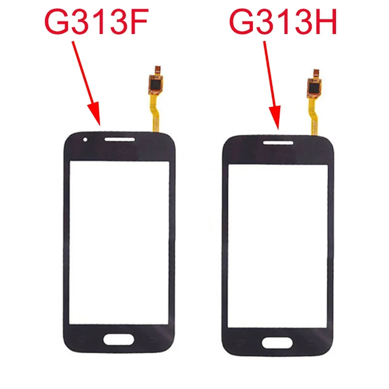 Tela de toque para Samsung Galaxy Ace 4 G313 G313F G313H Duos Painel digitalizador Sensor Lente de vidro 4,0 polegadas