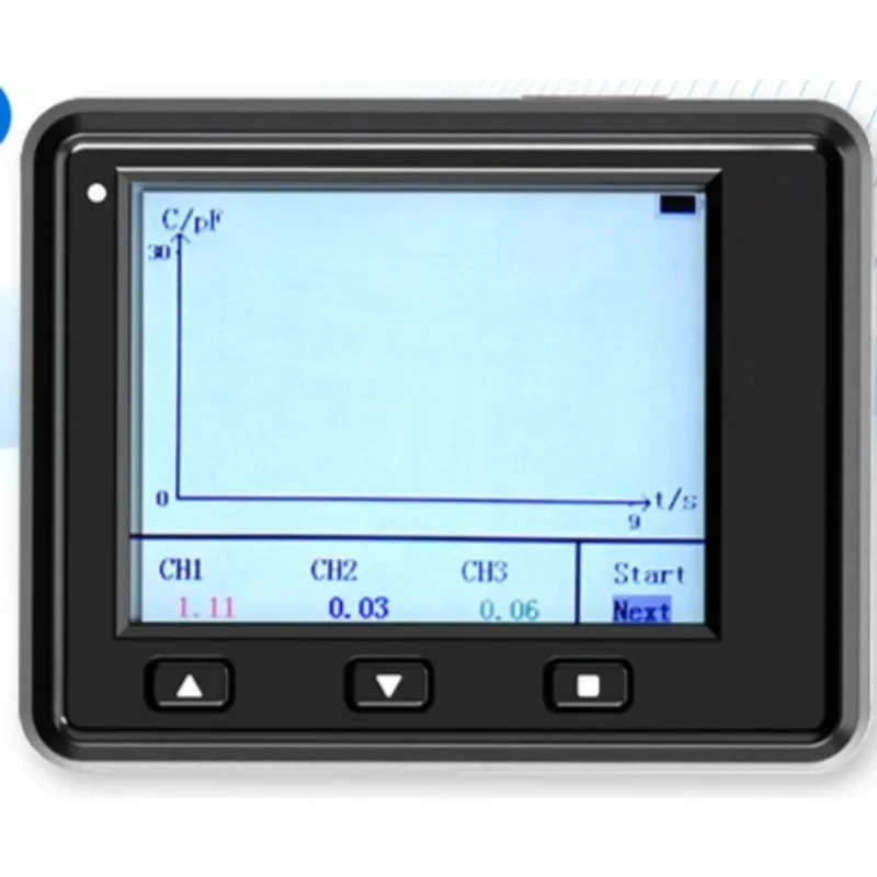 High-precision capacitance test table, capacitance detection