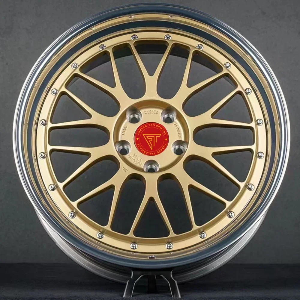 17-24 pollici 2 pezzi BBS deep dish cerchi 5 x112 5x120 5X 130 cerchi forgiati in lega da corsa per BMW Mercedes Audi Rolls Royce