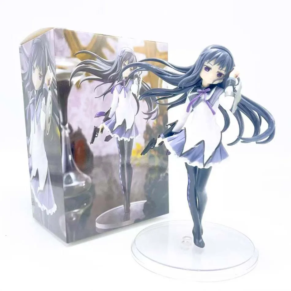 Hot sold Magical girl Anime Figure Kaname Madoka Action Figure Kawaii Akemi Homura Figurine cute Loli Collection Model Toy Gift