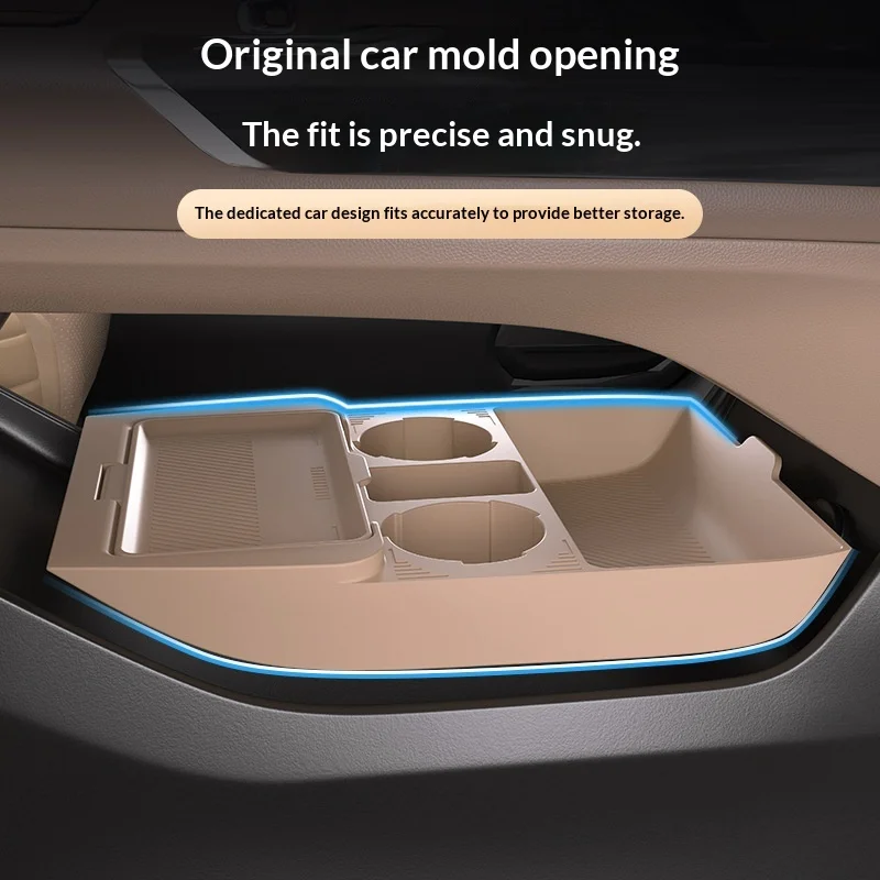 Suitable For Changan CS75plus 2026 Model Under-center Console Storage Box Multi-functional Lower Storage Box Accessories