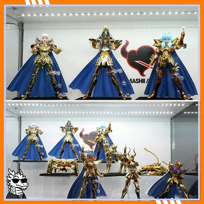 

CS Model Saint Seiya Myth Cloth EX Gemini Virgo Leo Sagittarius Libra Camus Pisces Knights of the Zodiac Action Figure In Stock