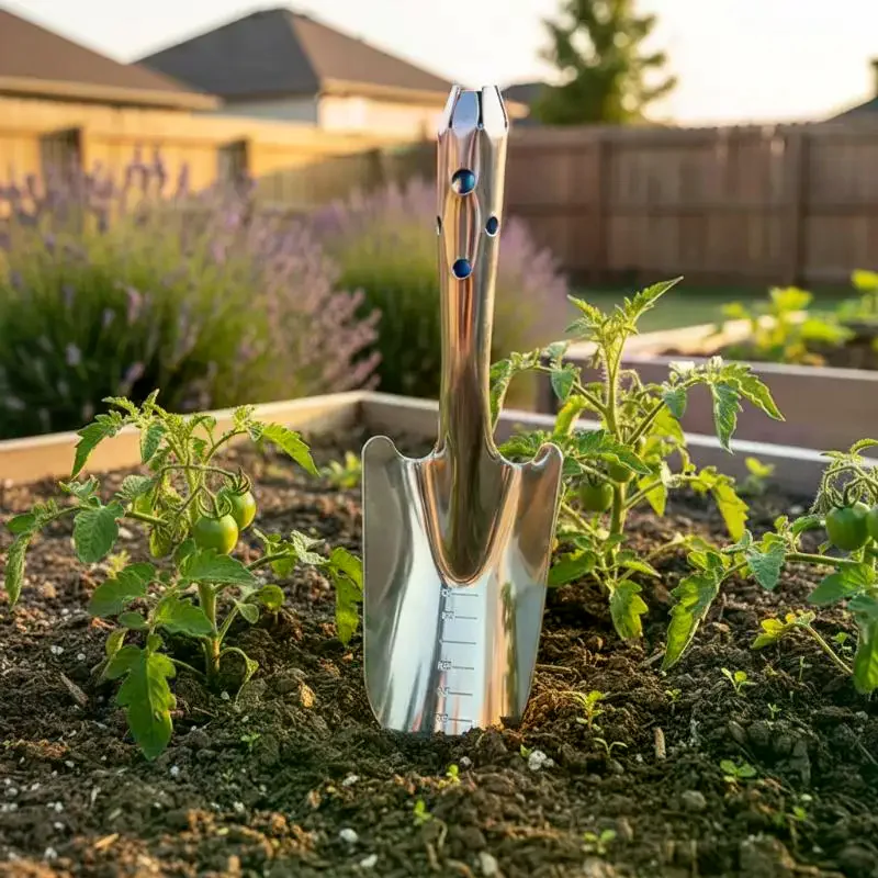 Sekop Kecil Baja Tahan Karat A - Gardening Tools Spade ulasan dan harga