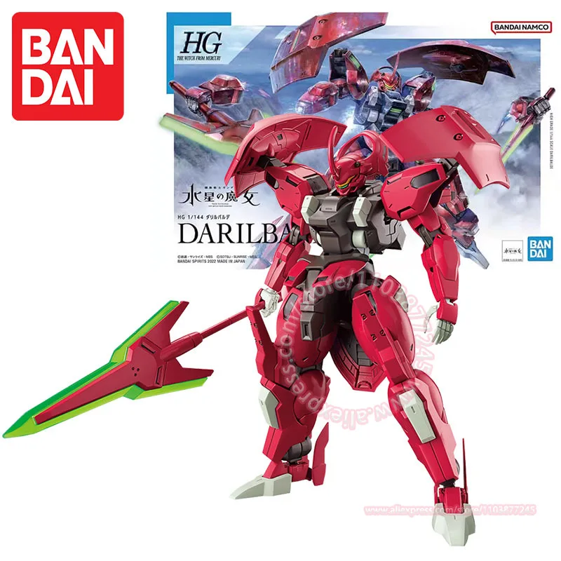 BANDAI Mobile Suit Gundam: The Witch From Mercury DARILBALDE HG 1/144 Assembly Model Action Figure Children's Toy Peripheral