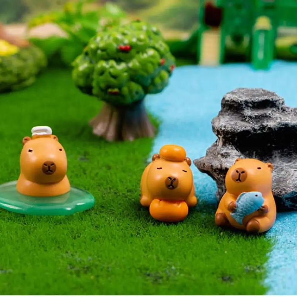 Animals Capibara Capybara Figure Toys Figure Model Simulation Capibara Model Cartoon Simulation Capybara Animals Figures