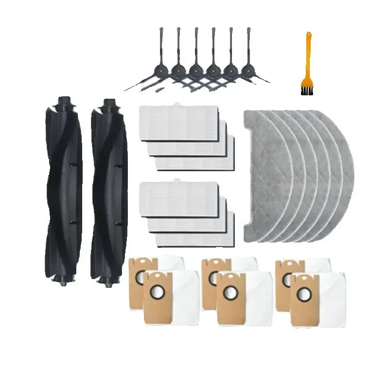 Original Main Brush Dust Bags Mop Cloth Side Brush Hepa Filter Parts for Neabot N2 lite Robot Vacuum Cleaner Accessories