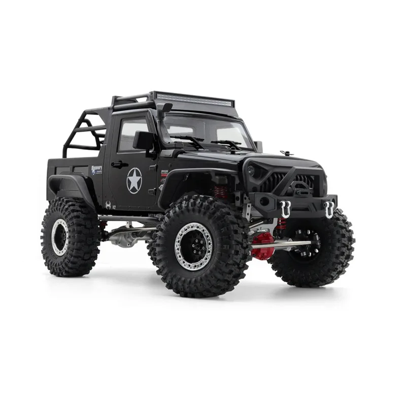 Neues 1/10 ferngesteuertes Geländewagen Ex86100pro V2 Metal Edition 4wd Rc Elektroauto Modell Toy Boy Weihnachtsüberraschungsgeschenk