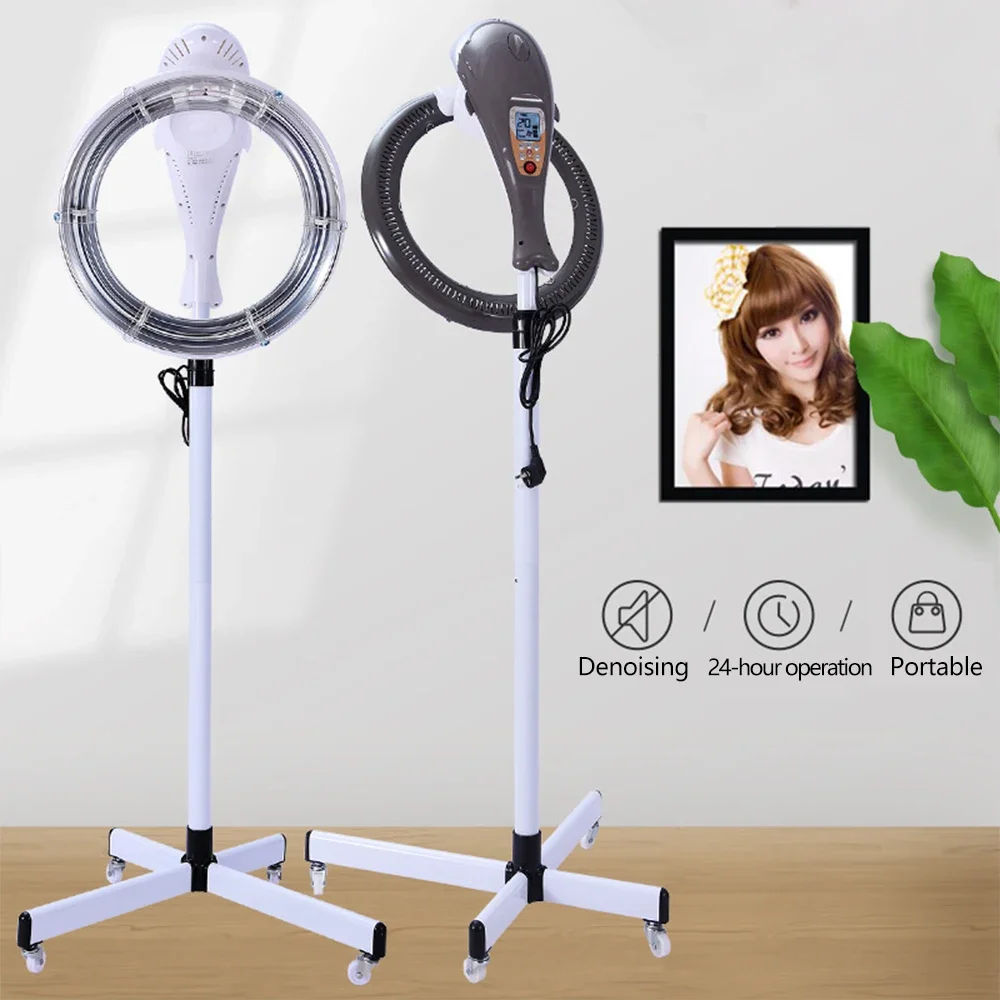 2026 Hot  Hair Hairdressing Flying Saucer Heating Machine Hair Dye Perm Cold Perm Wave Shaping Hair Treatment Salon Baking
