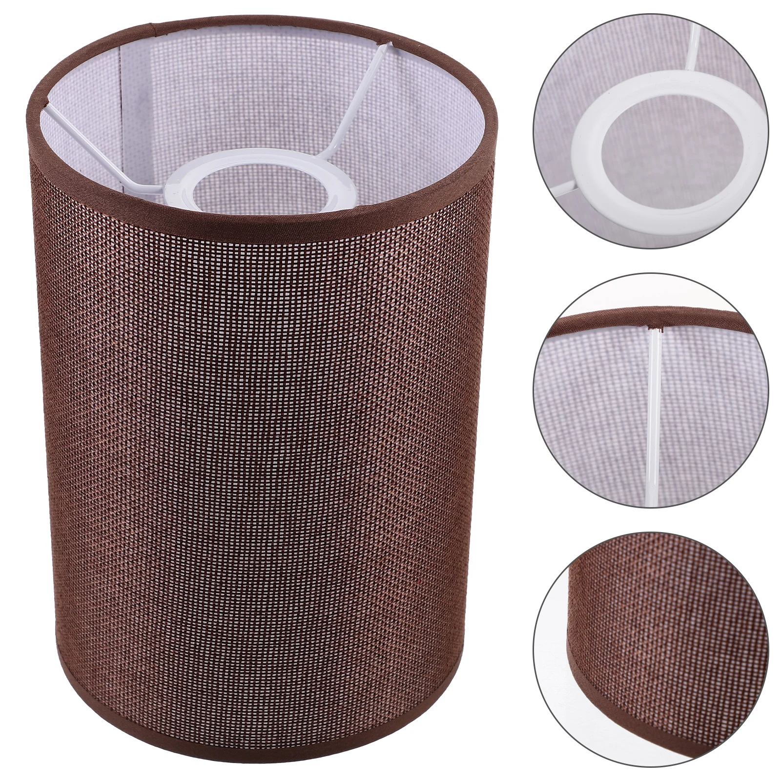 

Decorative Round Lampshade Tc Iron Simple Design for Bedroom Living Room Table Lamp Floor Lamp Lampshades Small