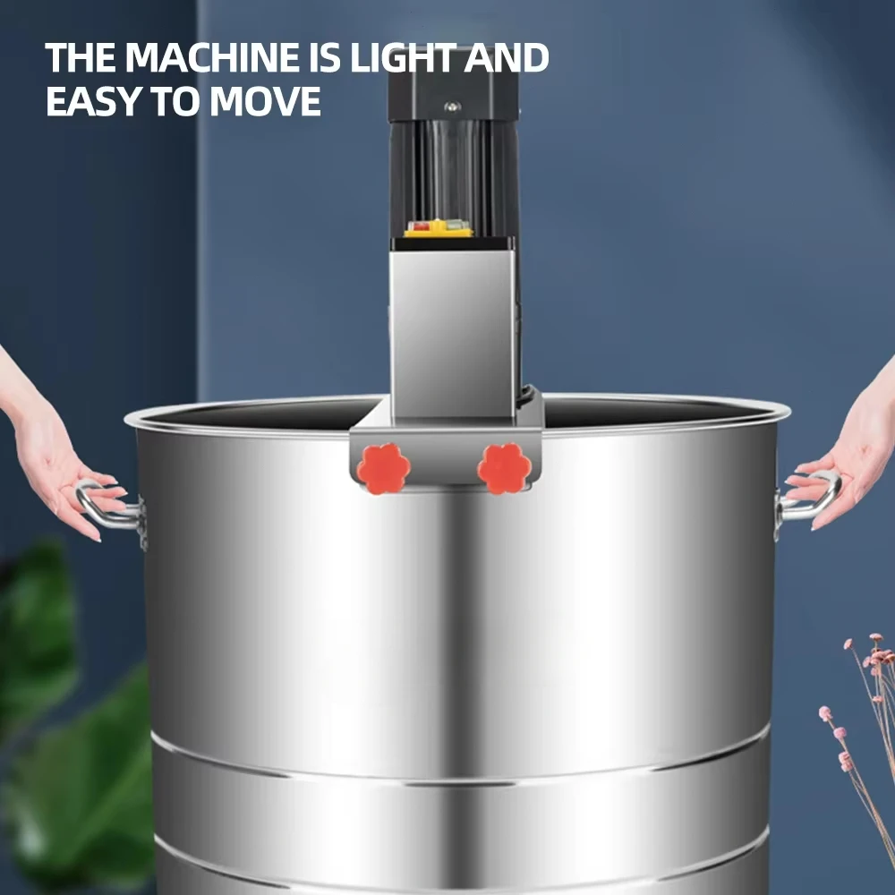 Mezclador de masa comercial tipo 40, mezclador automático de acero inoxidable, equipo de mezcla multifuncional