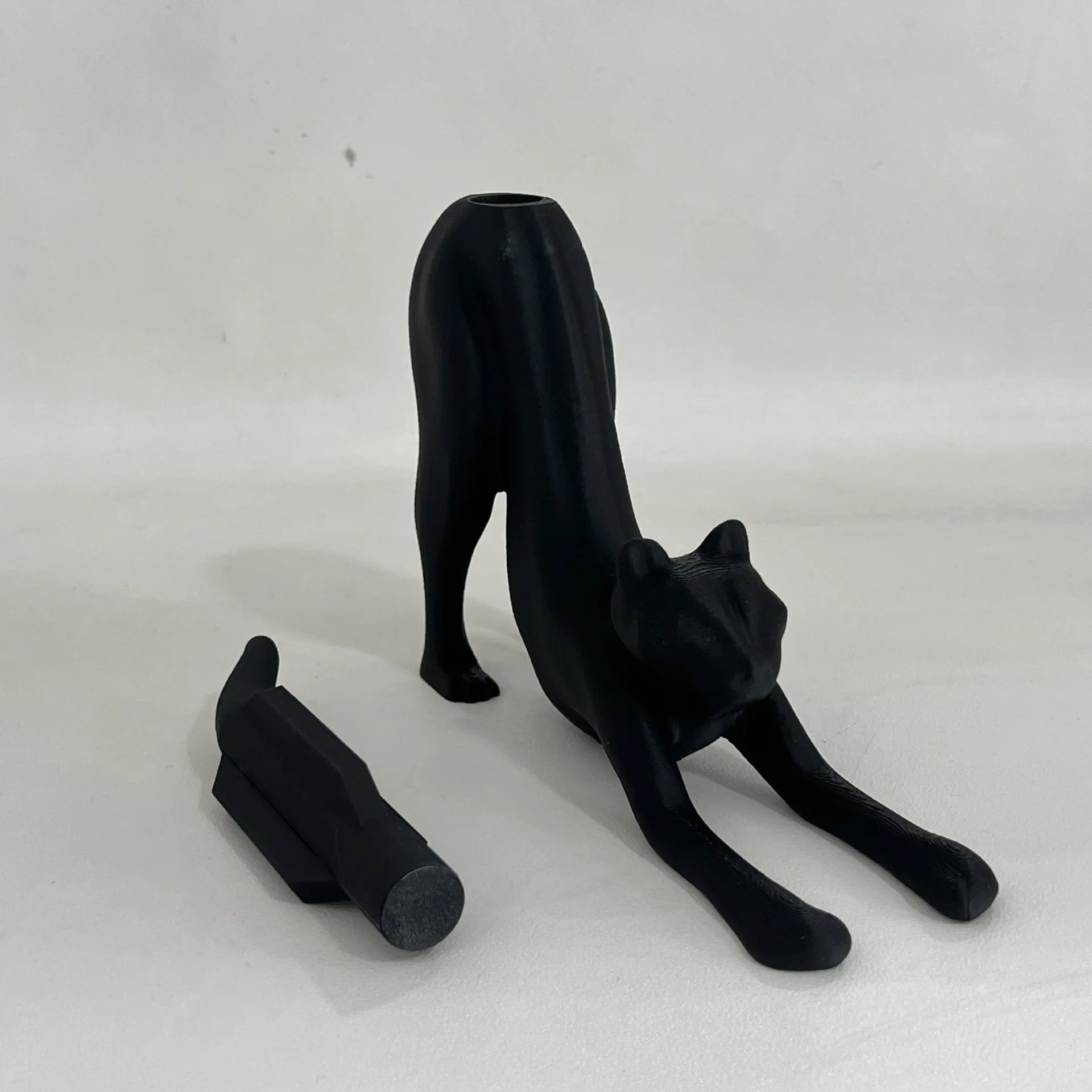 For Halloween And Christmas Gifts A Simple Black Cat An Interesting And Creative Unique Home Decoration Landscape Is Suitable