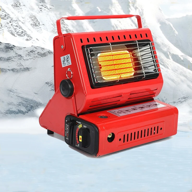 Dual-purpose Gas Heater Nature Hike Winter Heater Gas Heater For Tent With Handle Portable Outdoor Camping Heater