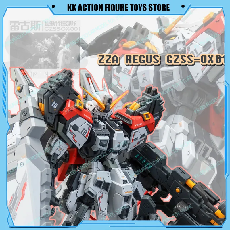

ZZA 1/100 MG REGUS GZSS-OX01 Assembly Model Kit Plastic Skeleton Anime Action Figure Robot Collectible Toy Gift for Mecha