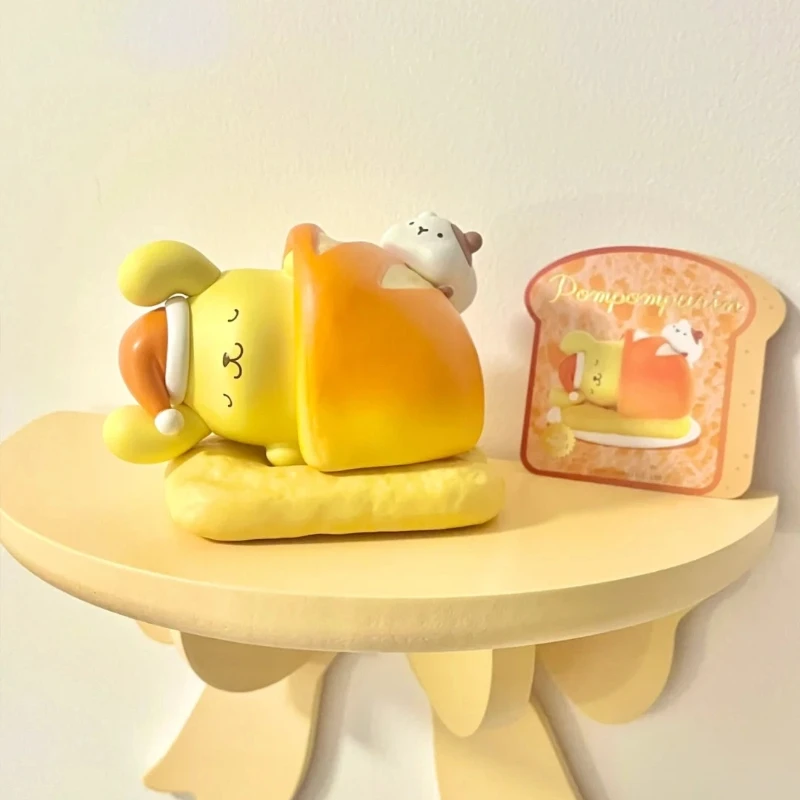 Miniso Sanrio Happy Baking Series صندوق أعمى الشكل - مرحبا كيتي كورومي لعبة عصرية زخرفة للفتيات صندوق هدايا غامض