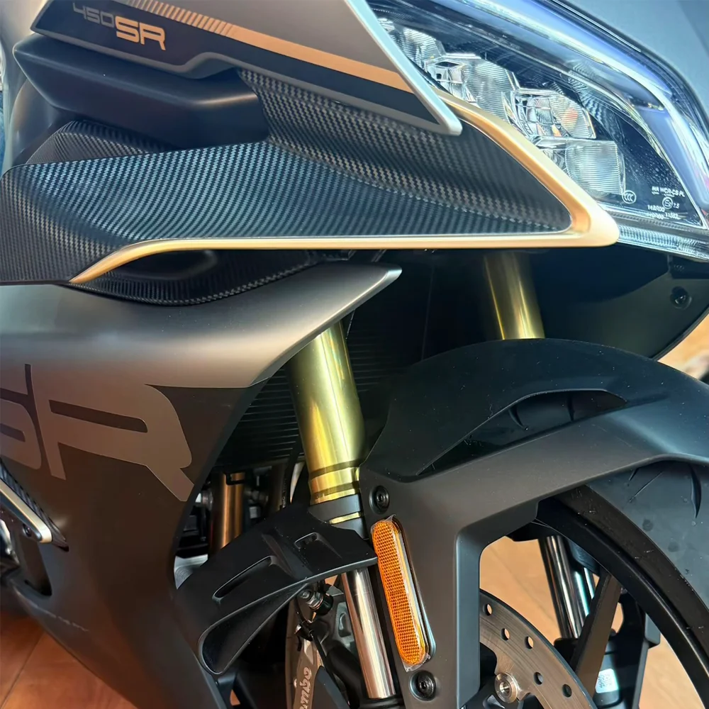 ل CFMOTO CF450SR 450SR 450SRS دراجة نارية امتصاص الصدمات الثابتة الجناح الزخرفية المفسد GP الجناح الملحقات