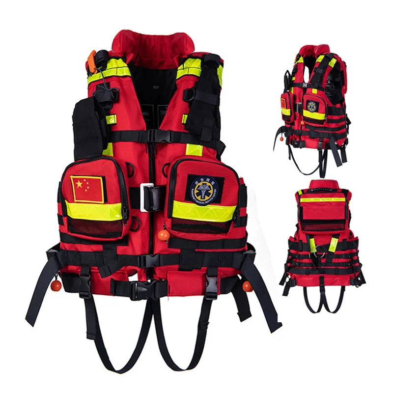 

Emergency Search and Rescue Professional Factory Supply Marine Lifesaving Rescue Life Jacket Vest