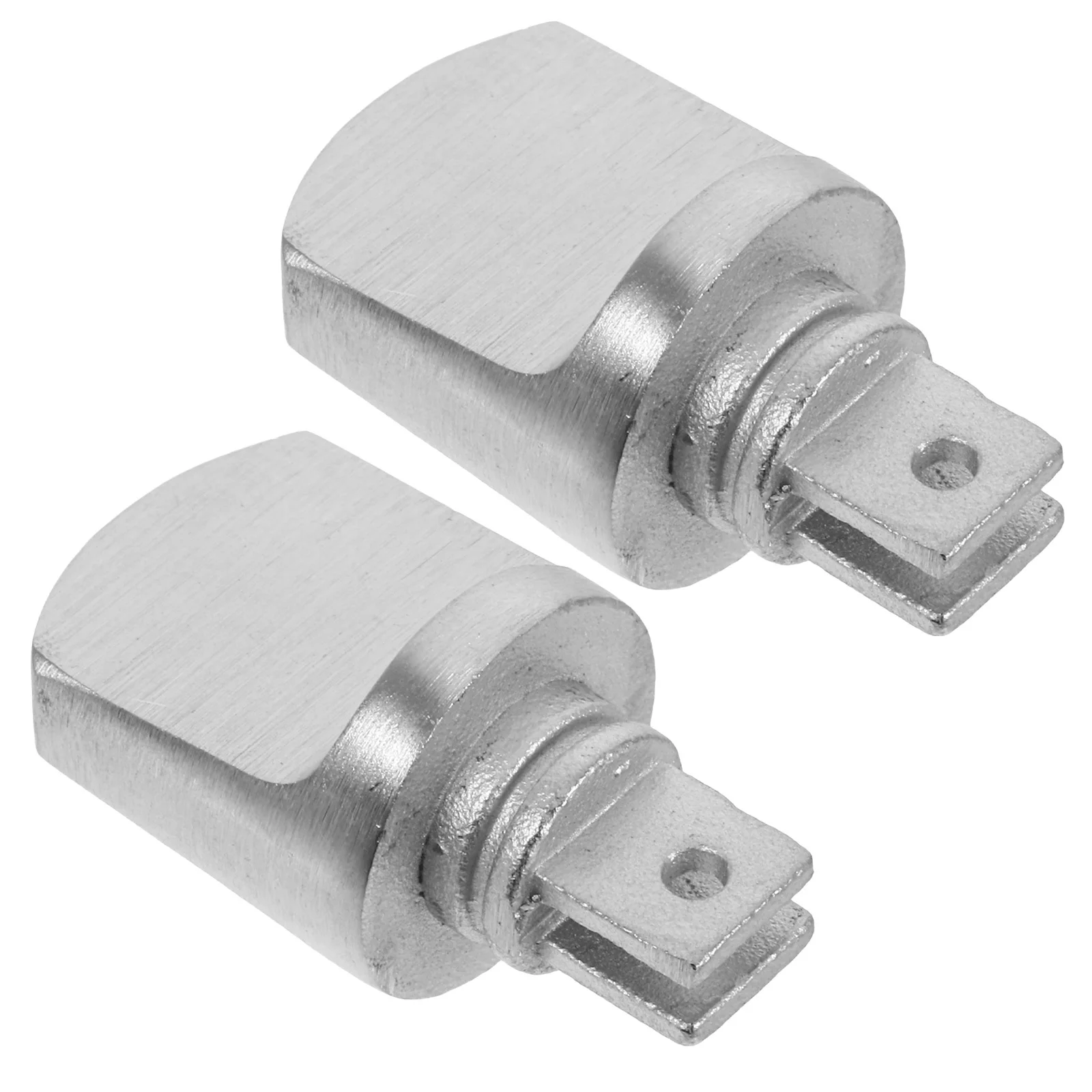 

2pcs Stainless Steel Door Knob Lock Sided Interior Exterior Replacement For Bedroom Cabinet Barn Door Hardware