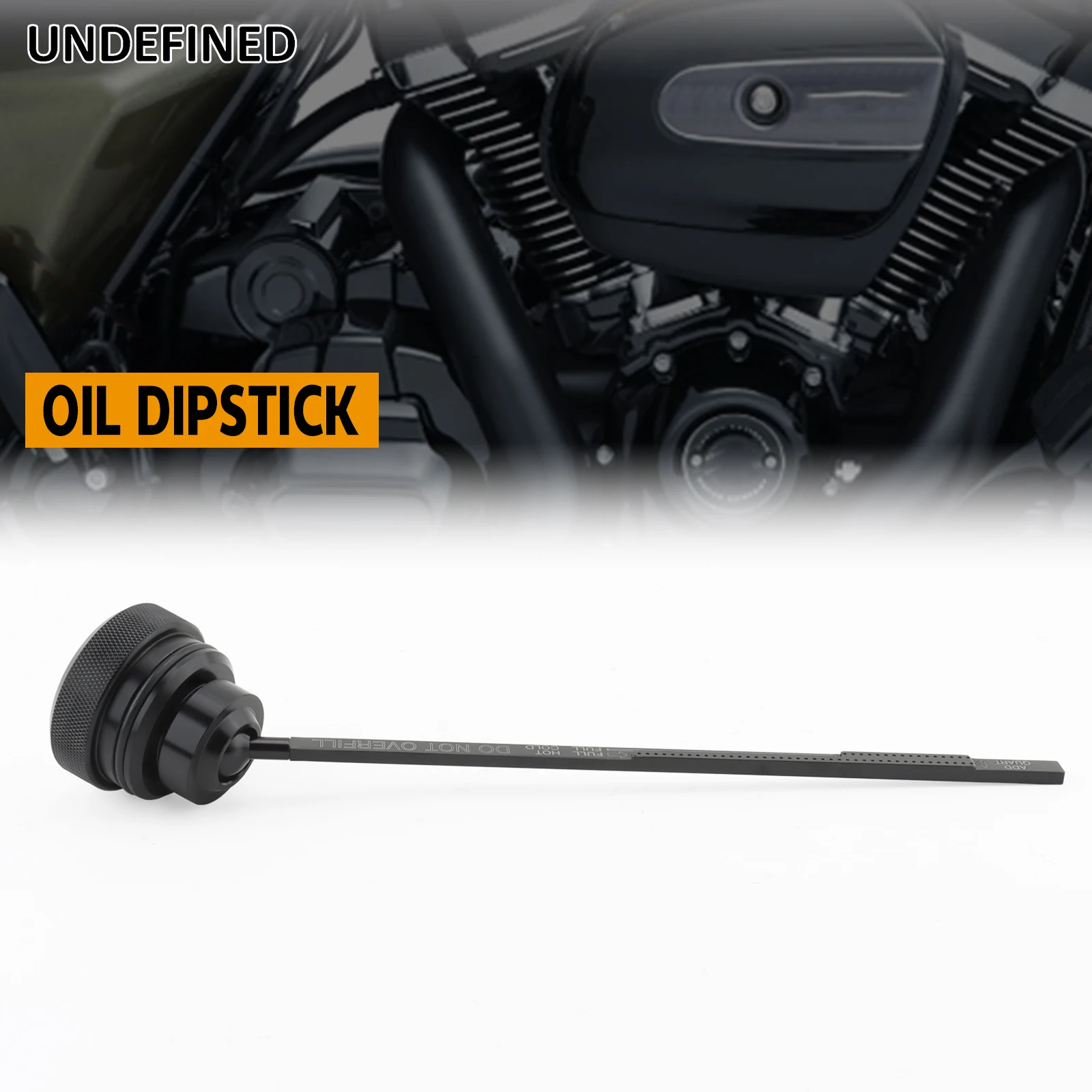 

Motorcycle Aluminum Oil Dipstick Black Chrome For Harley Dyna Super Glide FXD Low Rider FXDL Daytona FXDB FXDWG FXDC 1991-1998