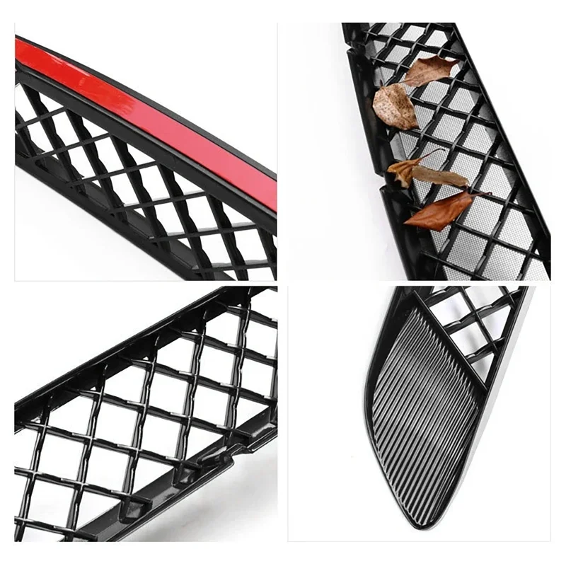 Paraurti anteriore Griglia inferiore Copertura di protezione Air Vent Polvere Rete a rete a prova di insetti per Tesla Model 3 2017-2023 Protezione griglia anteriore