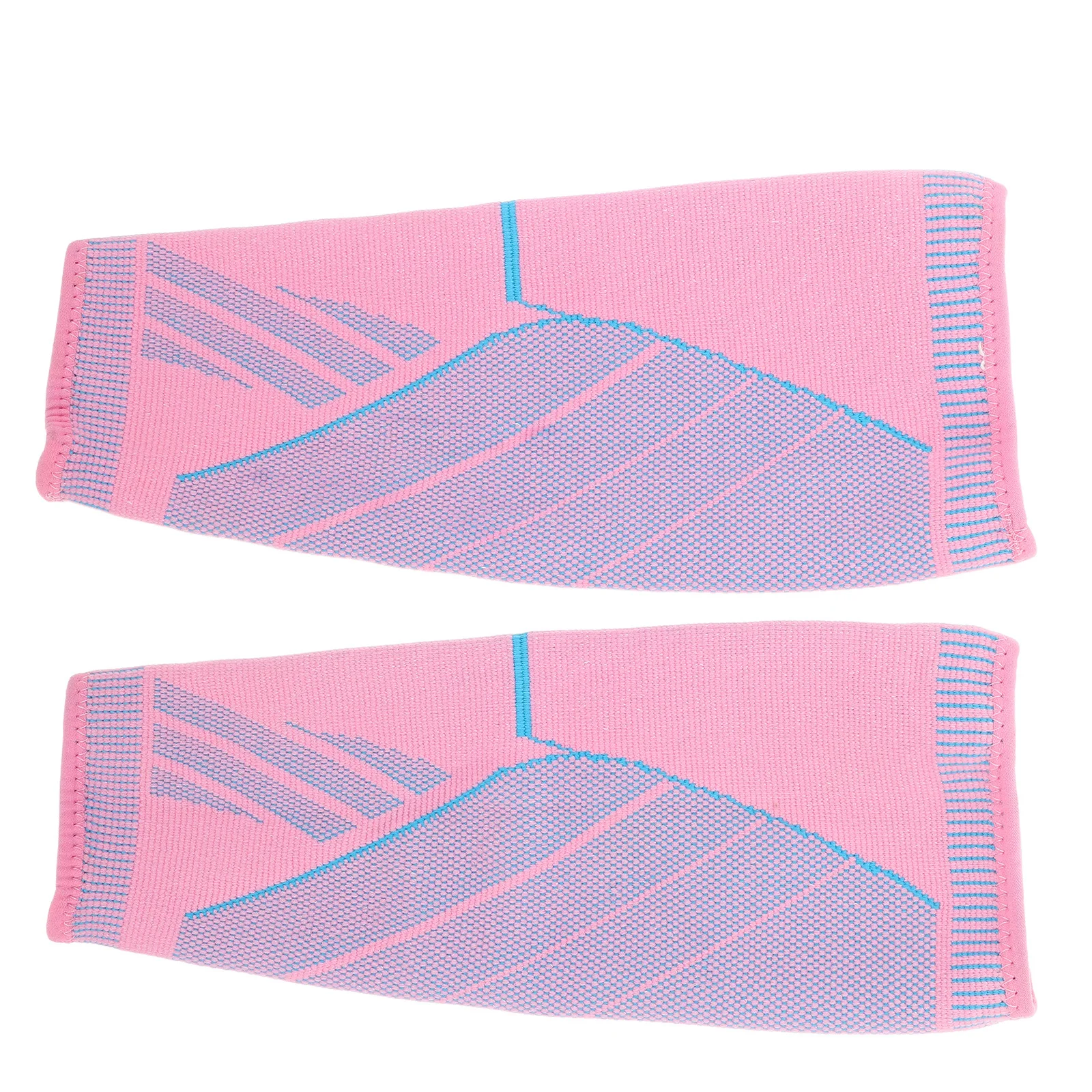 

2Pcs Calf Compression Sleeves Footless Support Brace for Running Varicose Veins Muscle Recovery Leg Sleeve Pink Breathable