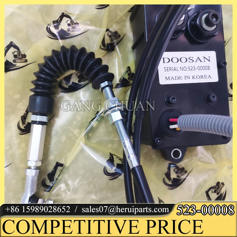 523-00008 52300008 300513-00008 excavator throttle motor for DX225 DH220-5 DH258-5 DH300-5 excavator  Accelerator Motor