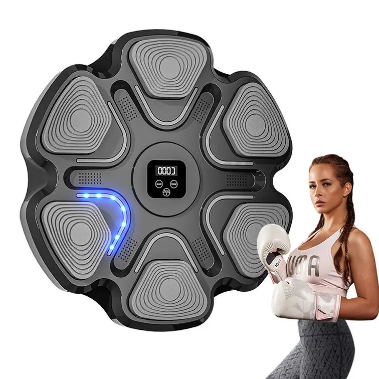 

Wholesale Intelligent Wall Hexagonal Boxing Target with Bluetooth Music Essential Training Equipment for Boxing Gloves