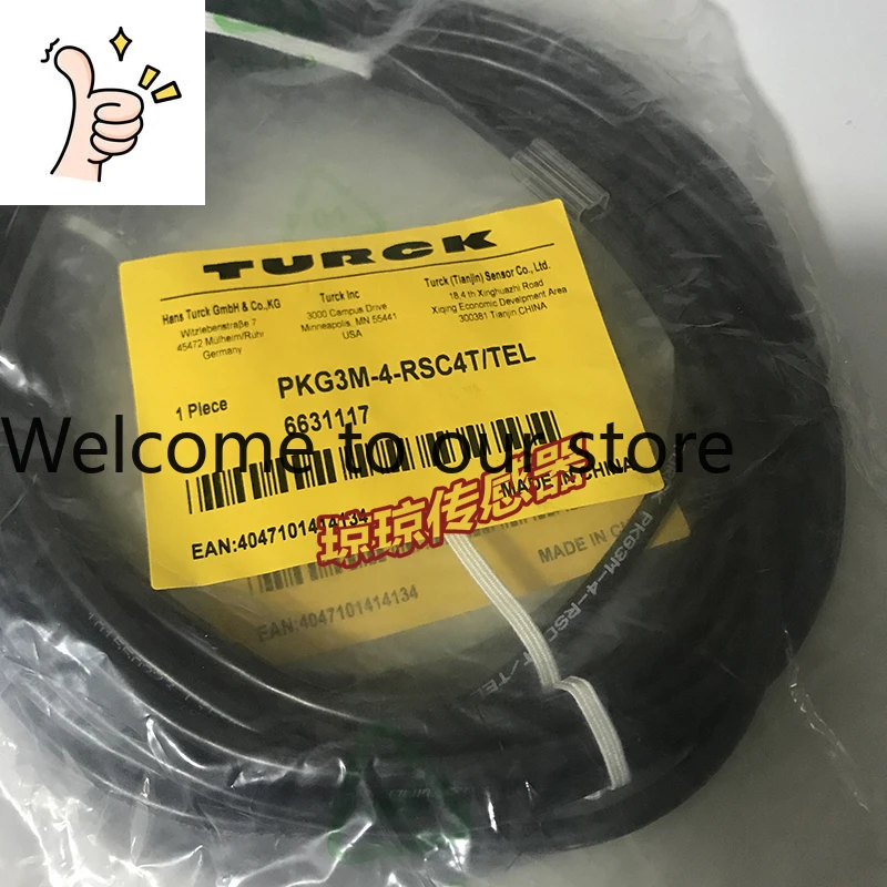 

Кабель-коннектор Turck PKG3M-4-RSC4T-TEL