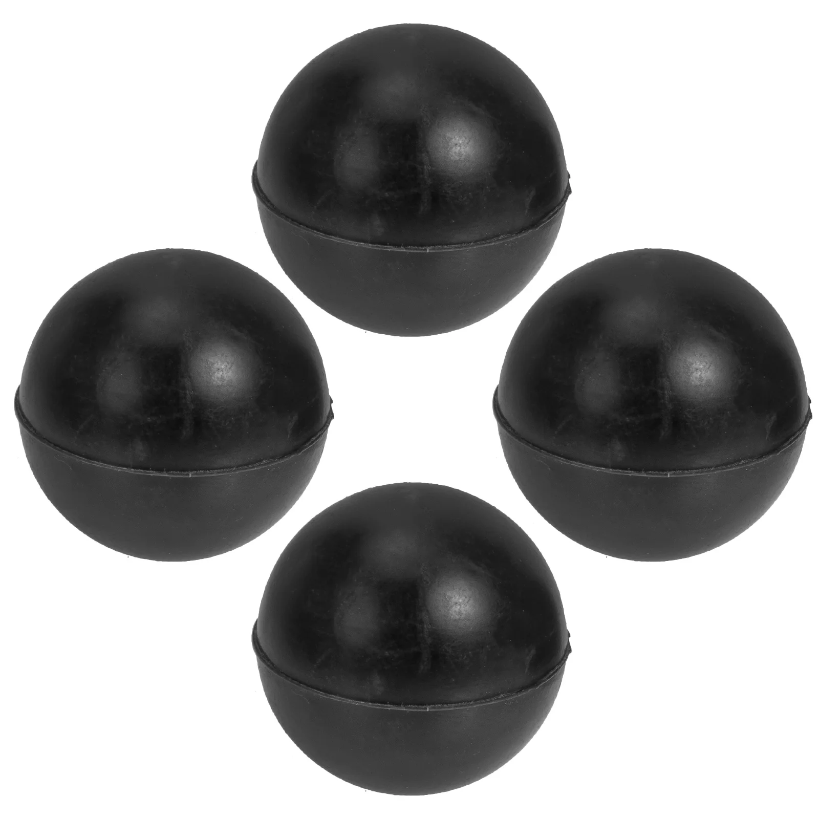 

4 Pcs Drum Stick Rubber Head Accessory Ethereal Drumstick Part Stress Ball Drumsticks Percussion for Mallets Instrument