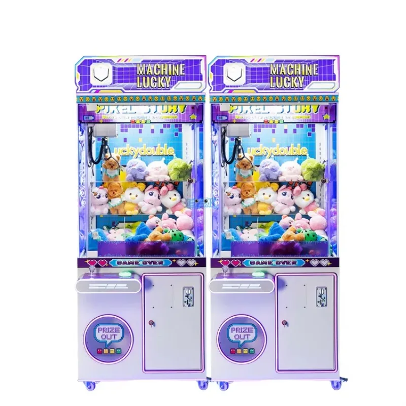 

Cheap Amusement Park Coin Play Machine Toy Vending Machine Arcade Claw Crane Claw Machine with Bill Receiver