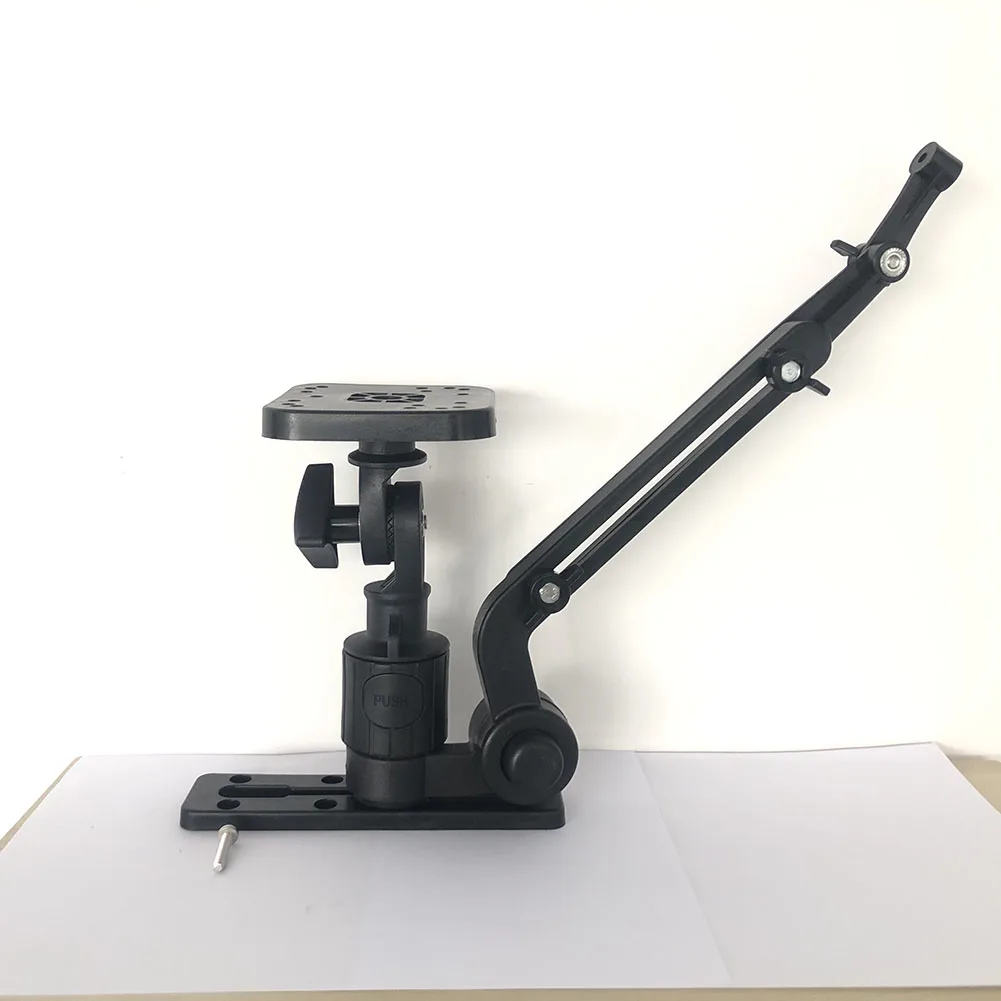 جزء قوس صياد السمك لقوارب الكاياك الصيد جبل قابل للتعديل المضادة للاهتزاز الكرة كم هيكل قاعدة قوس قابل للسحب مستقرة