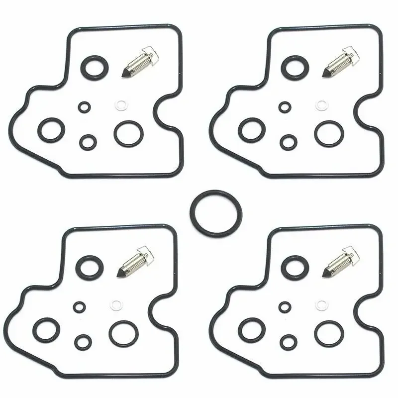 

4X FOR ZX900E Ninja ZX9R 2000-2001 ZX 900 ZX900 Carburetor repair kit floating needle gasket