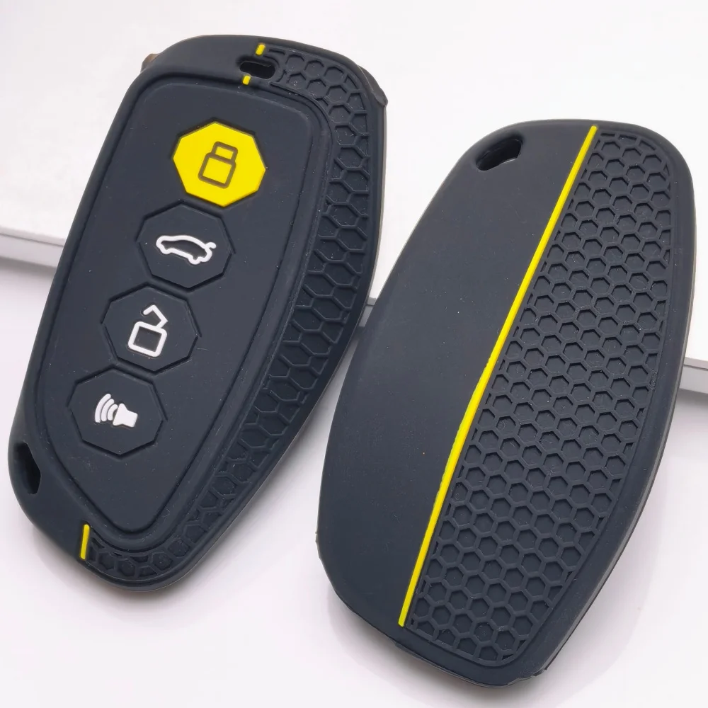 silicone Car Key Case Cover for Great Wall Haval H6 2024 H9 2024 H2 M6 Cool Dog Plus Owl Dragon MAX F7 F7X F7H H8 H3 Accessories