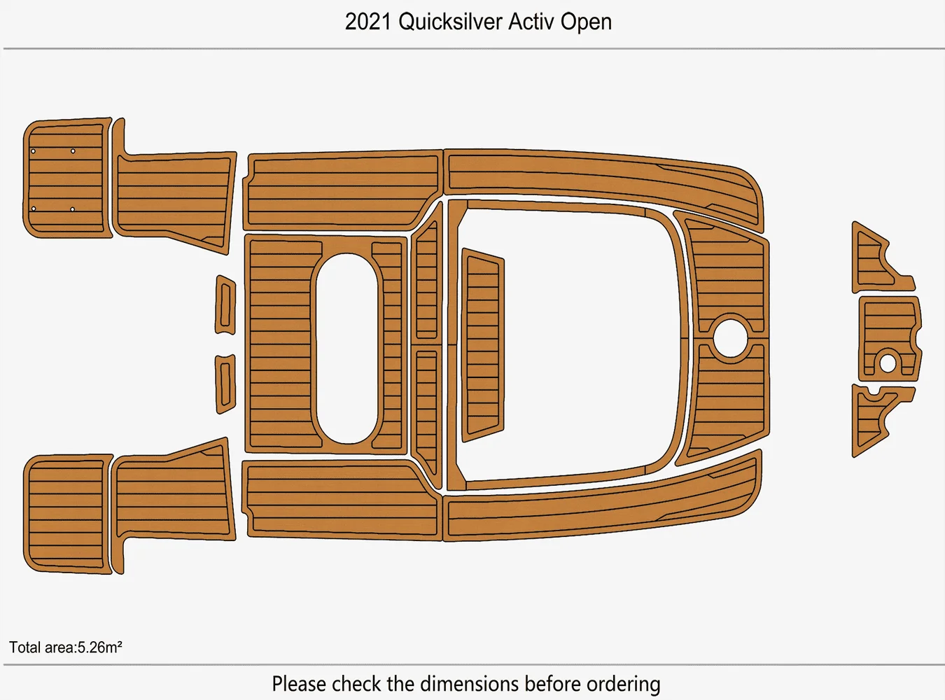2021 Quicksilver Activ Open 1/4