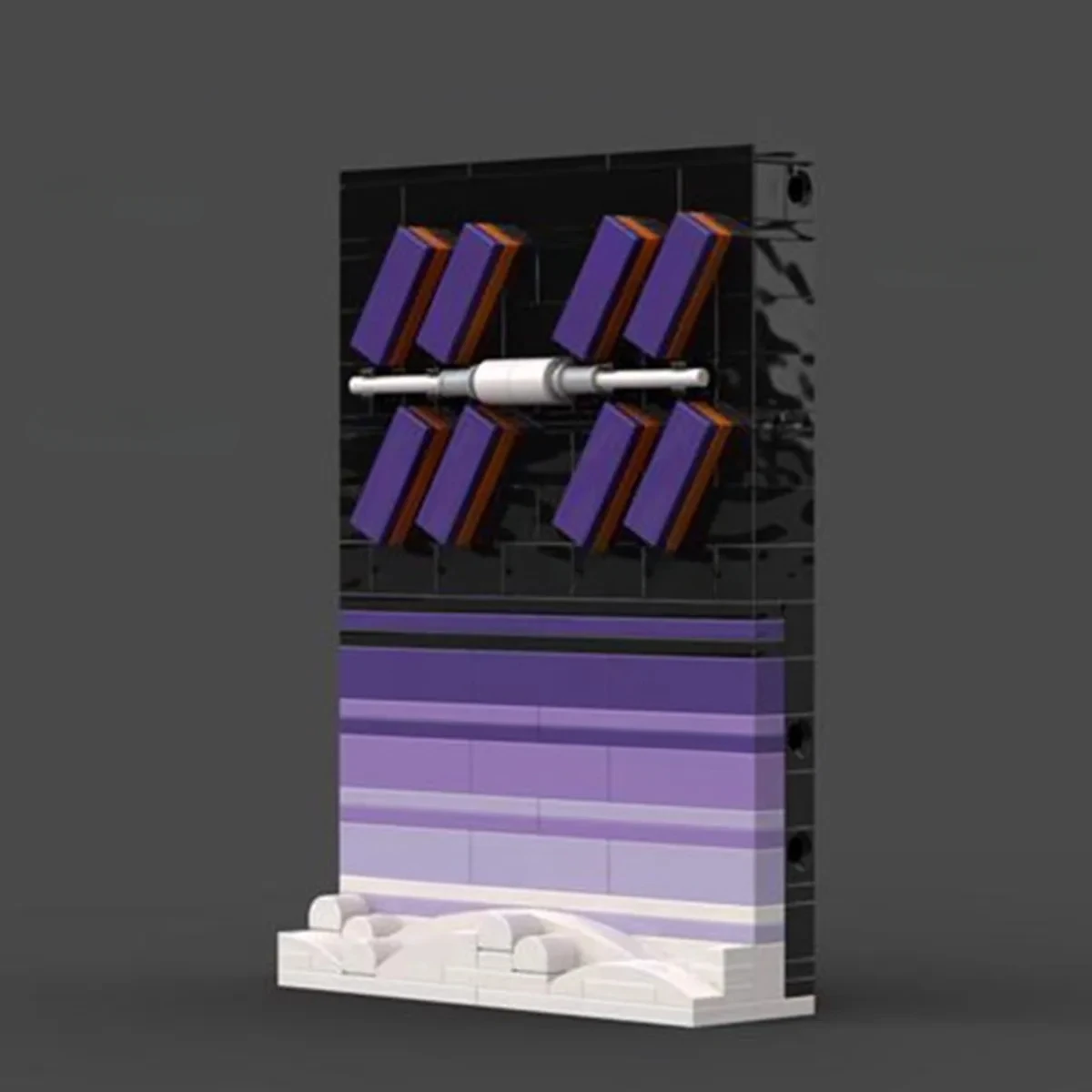 MOC Kreatives Design Filmserie Weltraum-Ära-Geschichte Baustein-Modell DIY Lehrreiches Kinderspielzeug Geburtstagsgeschenk Dekoration – Detail 8