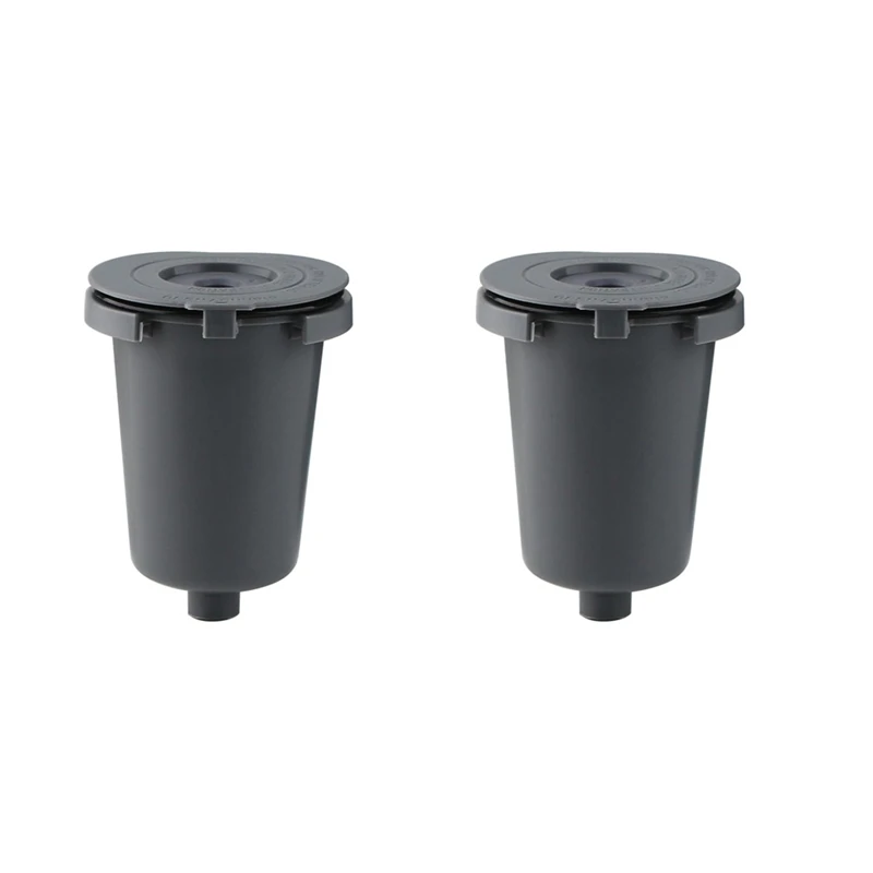 

Replacement Parts 2Pcs Grey Reusable Filter Cup, Compatible For Cuisinart Single Serve Coffee Makers
