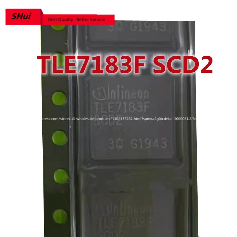 

TLE7188F TLE7183F SCD5 TLE9263QX TLE9262QX Common fault chip for engine to report electronic valve failure