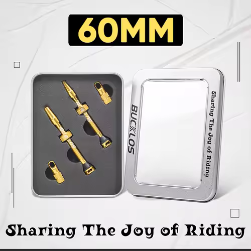 BUCKLOS 40/44/55/60/65/80/100mm Tubeless Valves Bike Aluminum Alloy Presta Nipples Removable Core Air Valve for Road MTB Bicycle - Image 20