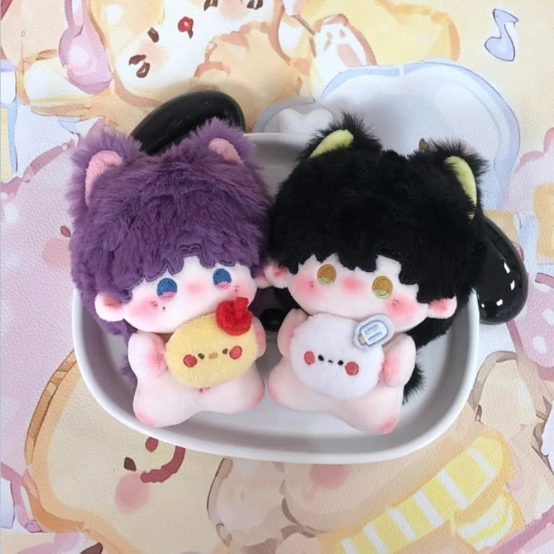 10cm 러브 앤 딥 스페이스 허깅 바디 불가사리 팬 스타일러스 제인 라파엘 제이스 베르사티에 칼렙 샤오마오 인형 배낭 펜던트 귀여운 장난감