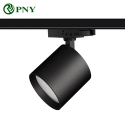 High Quality Smart LED Track Light Dali 0-10V Triac Dimmable 3 Phase 4 Wires Track Lighting Clothing Shop Commercial Lighting