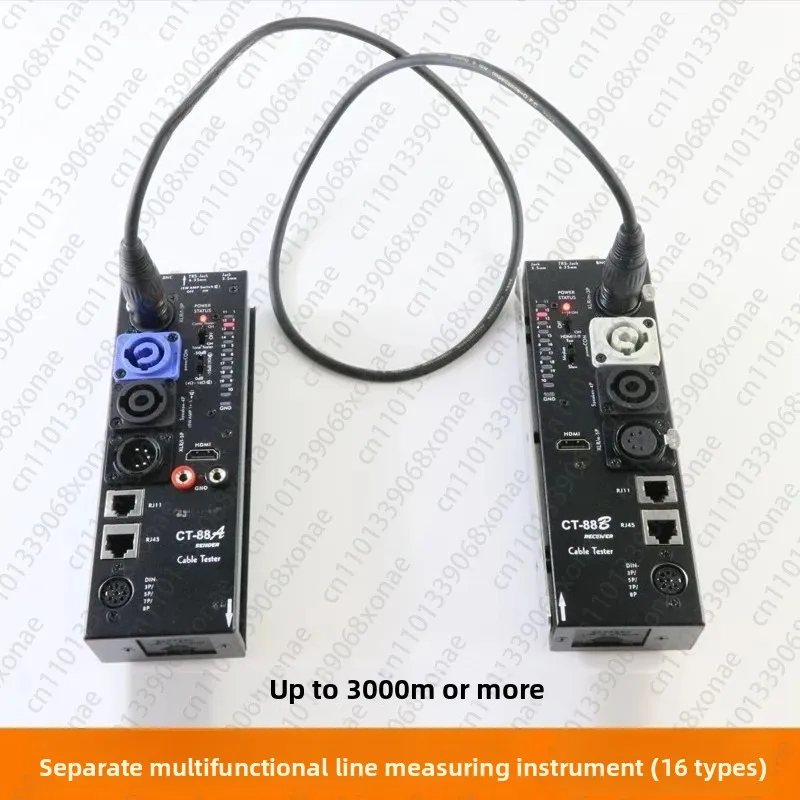 CT-88 Separate Multi-function Line Meter, HDM Line Meter Automatic Audio and Video Detection