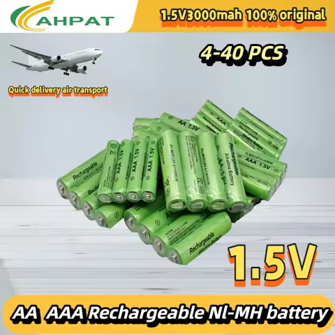 4-40pcs NEW AA Battery 3000 MAh Battery NI-MH 1.5 V AA Alkaline Battery for Clocks, Mice, Computers, Toys Etc.