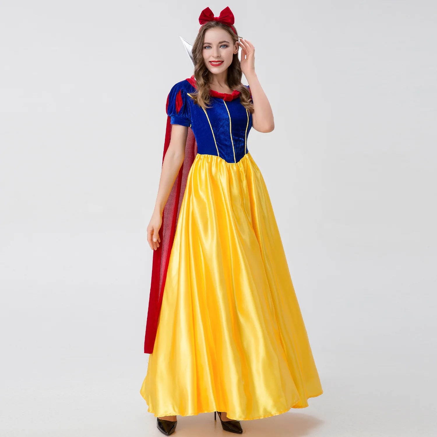 Halloween Luxus ort Sve Long Dr Performance Magic Fairy T Princ Kostüm Erwachsene Schneewittchen Cosplay Bühnenoutfit